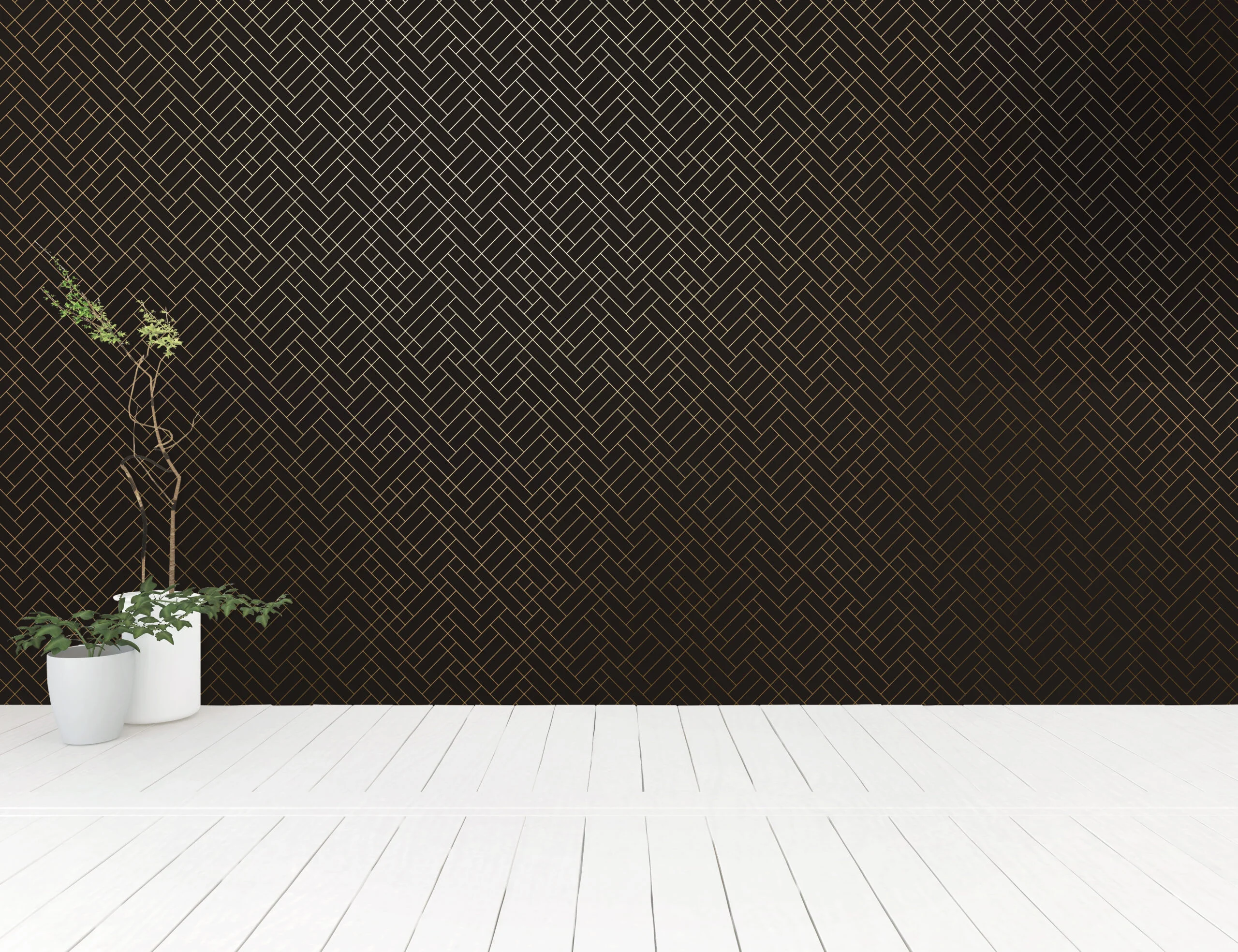 Tapet-Cafe-Tile-gold-brown-vinyle