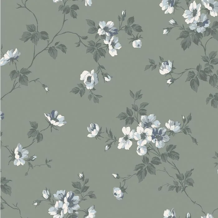 Kristina-387-07-duro-swenden-fleurs-blanc-vert-motif