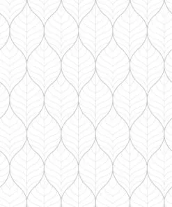 Blad-380-02-geometrique-feuilles-gris-motif